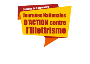 logo journées nationales d'action contre l'illettrisme