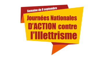 logo journées nationales d'action contre l'illettrisme